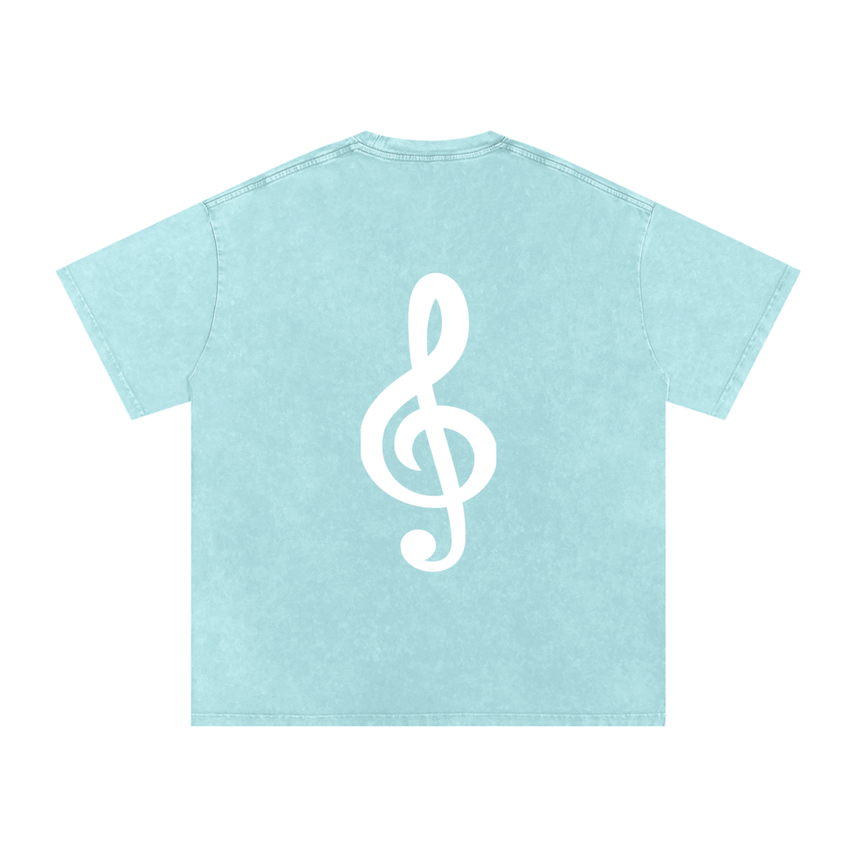 Honest Design Snow Washed Oversized Cotton T-Shirt