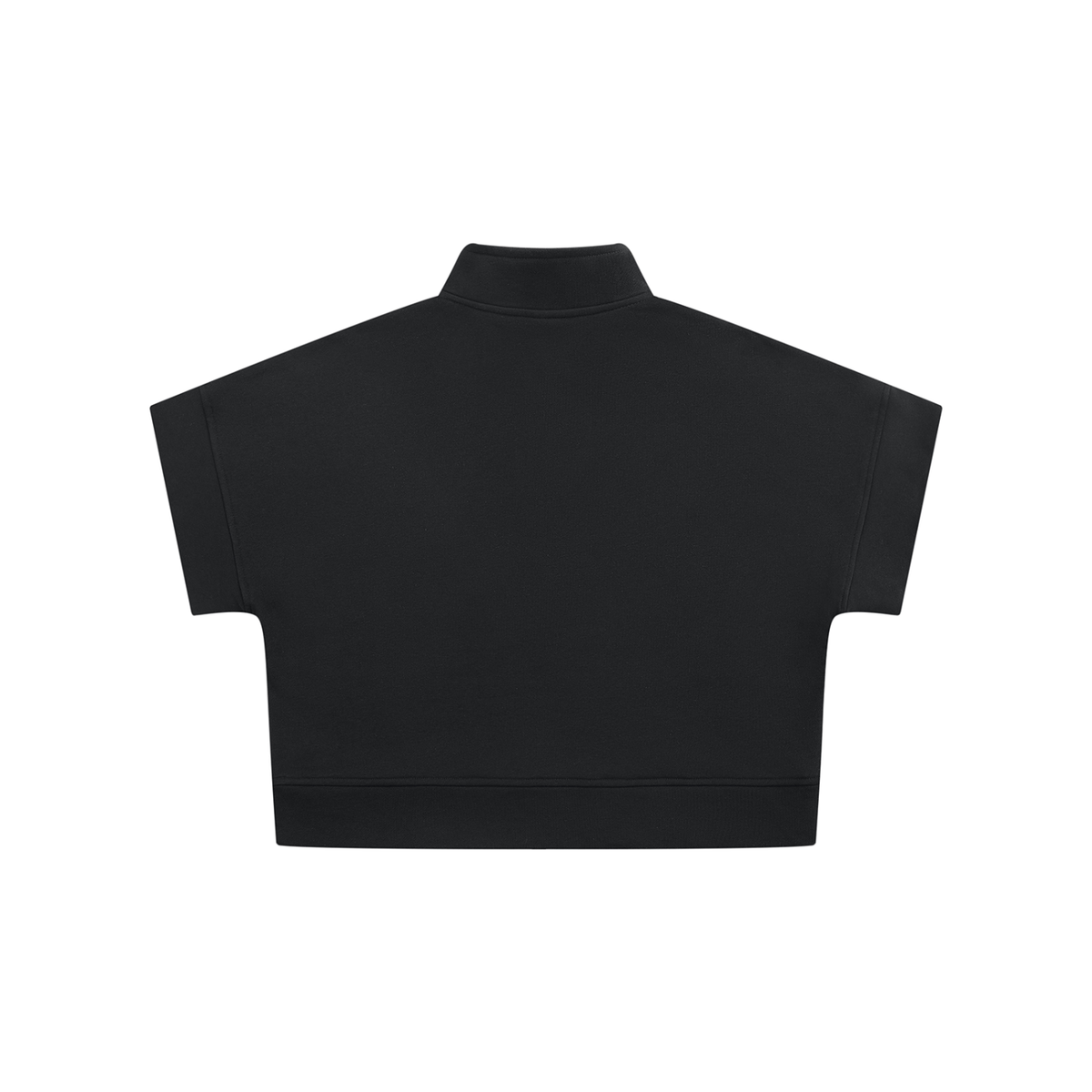 Honest Women's Quarter Zip Crop Sweatshirt