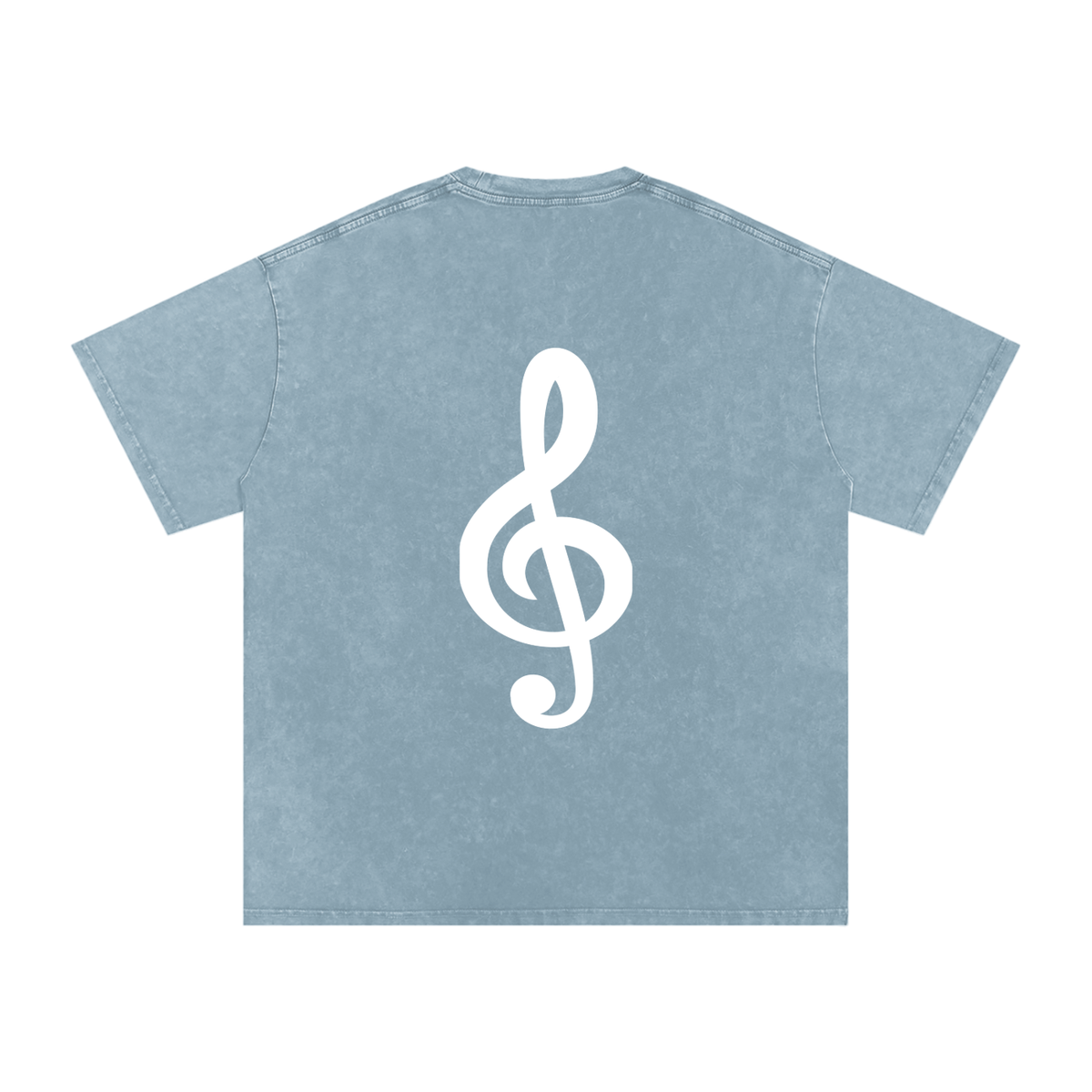 Honest Design Snow Washed Oversized Cotton T-Shirt