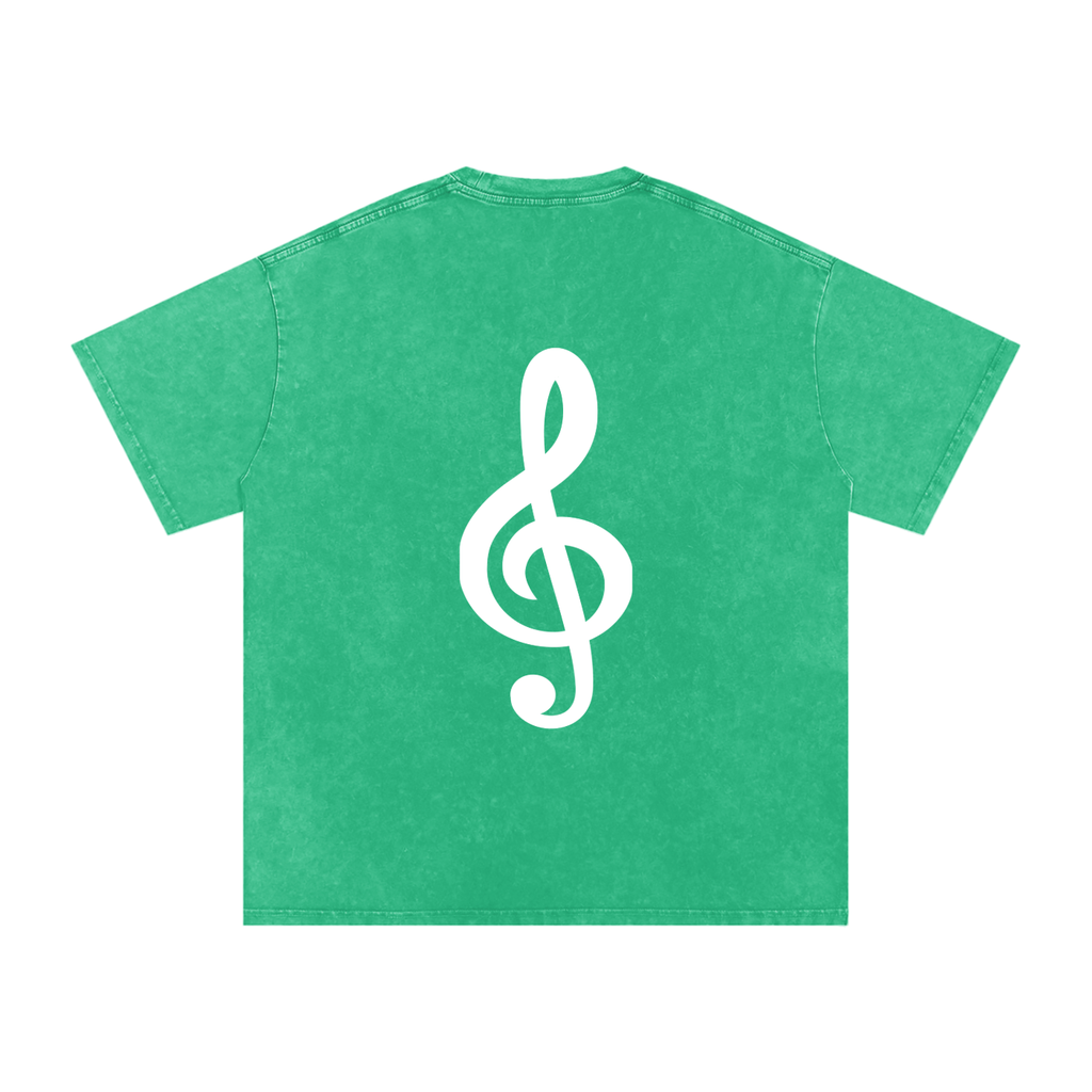 Honest Design Snow Washed Oversized Cotton T-Shirt