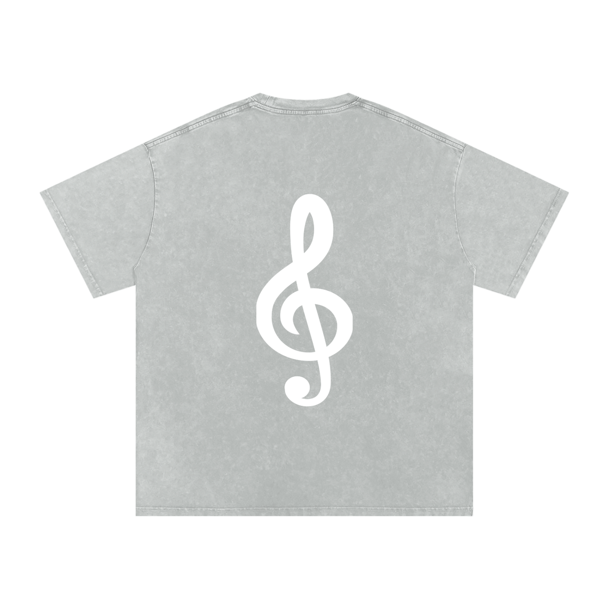 Honest Design Snow Washed Oversized Cotton T-Shirt