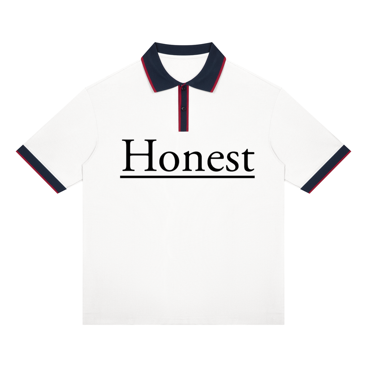 Unisex Color Block Polo Shirt