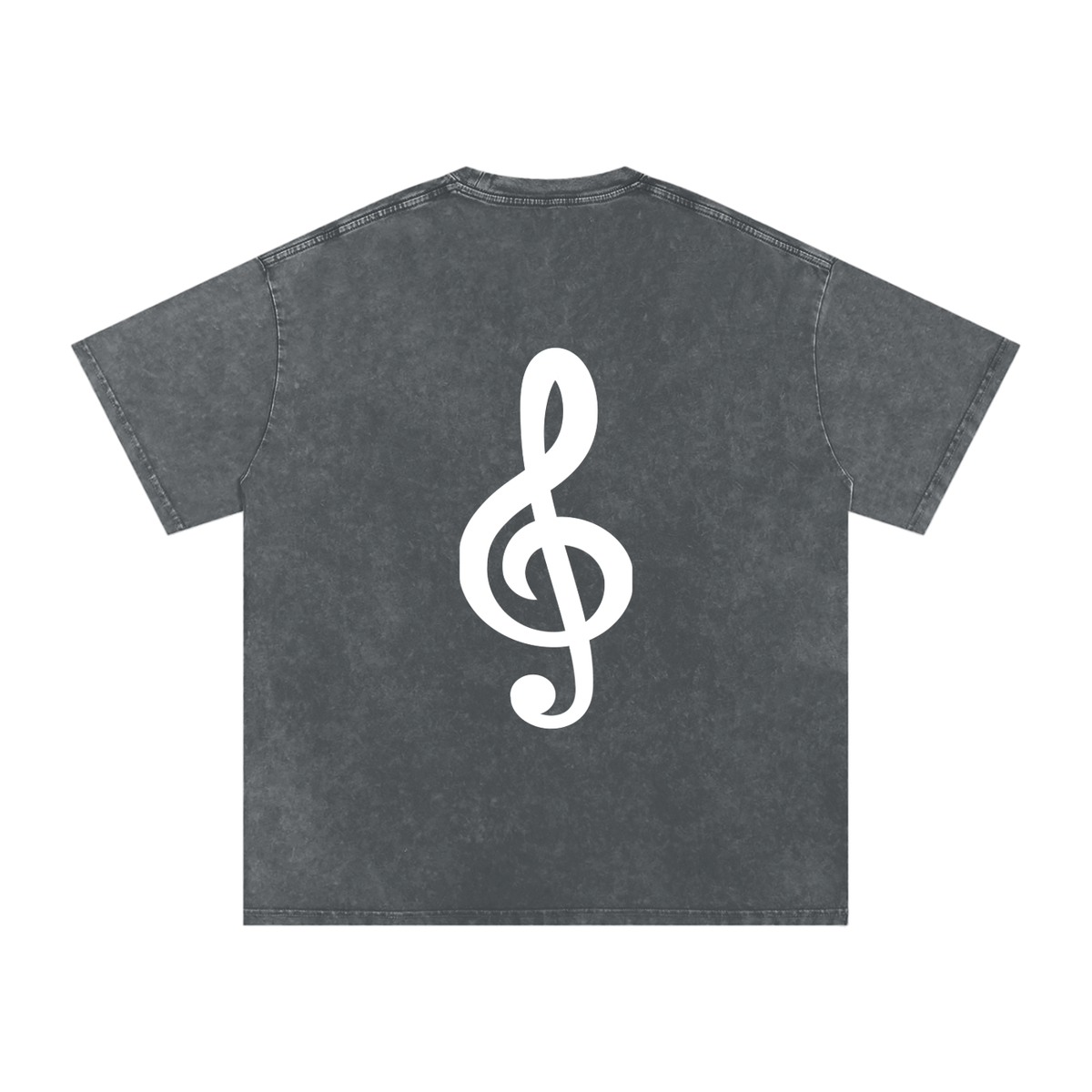 Honest Design Snow Washed Oversized Cotton T-Shirt