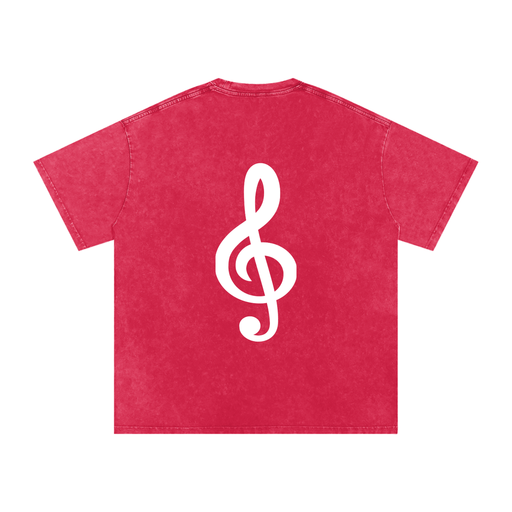 Honest Design Snow Washed Oversized Cotton T-Shirt