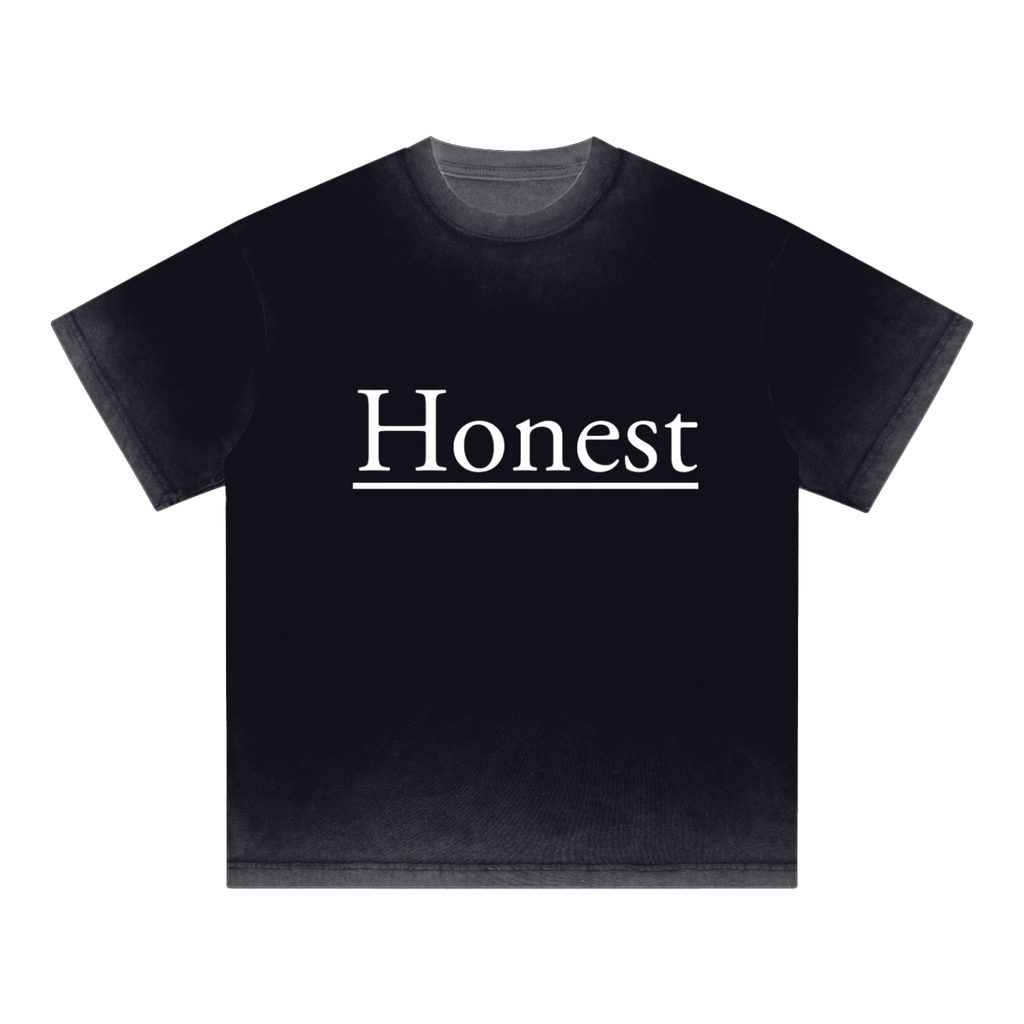 Reverse Dyed Loose Cotton T-Shirt