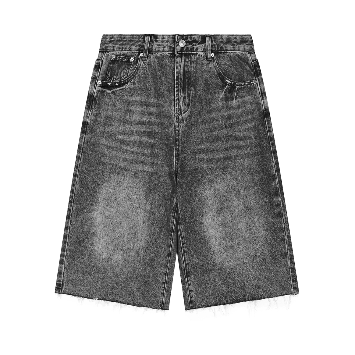 Honest Men’s Vintage Wide Leg Denim Shorts