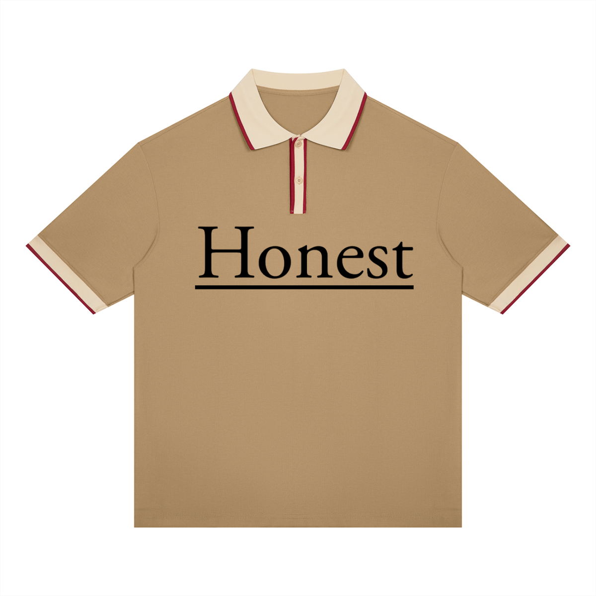Unisex Color Block Polo Shirt